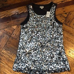 Silver Sparkle tank